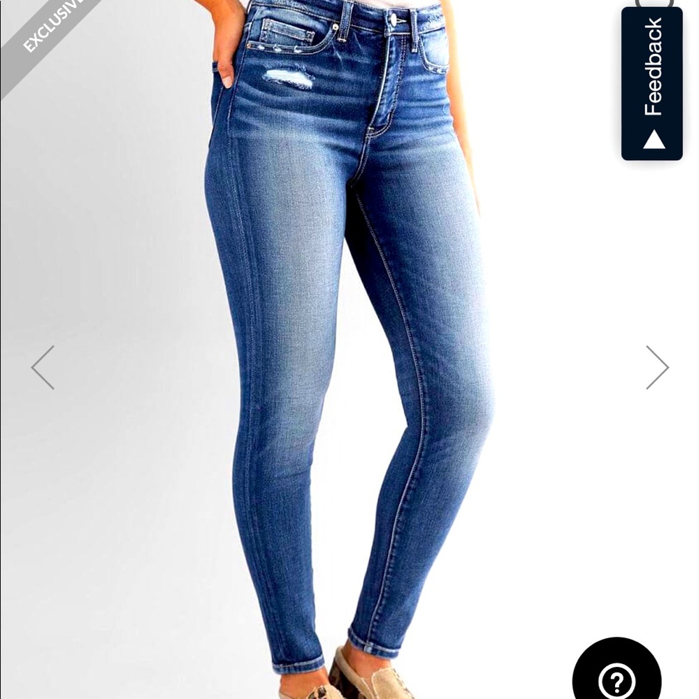 BKE Womens  Parker Ankle Skinny Stretch Jean. Size 27, high rise NEW no tags